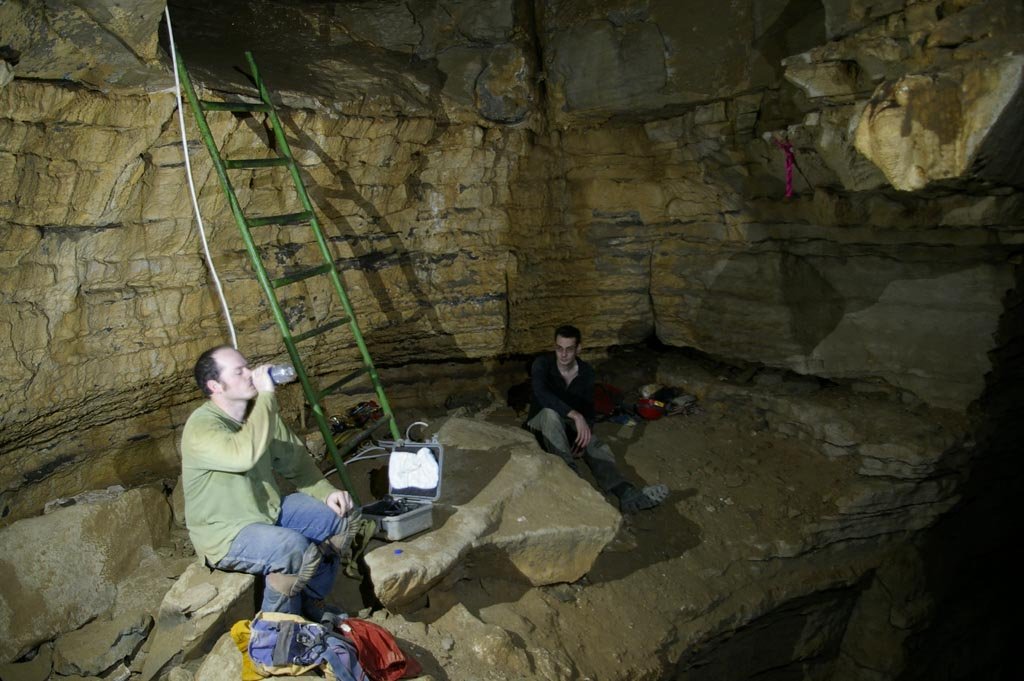 chilling at the blowing hole 